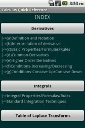 game pic for Calculus Quick Reference